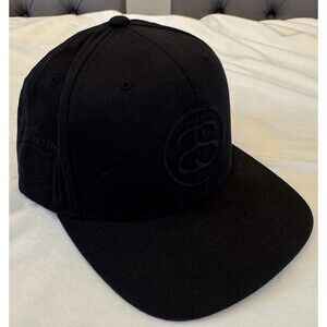 Vintage Stussy World Tour Mono Tone Snapback Hat